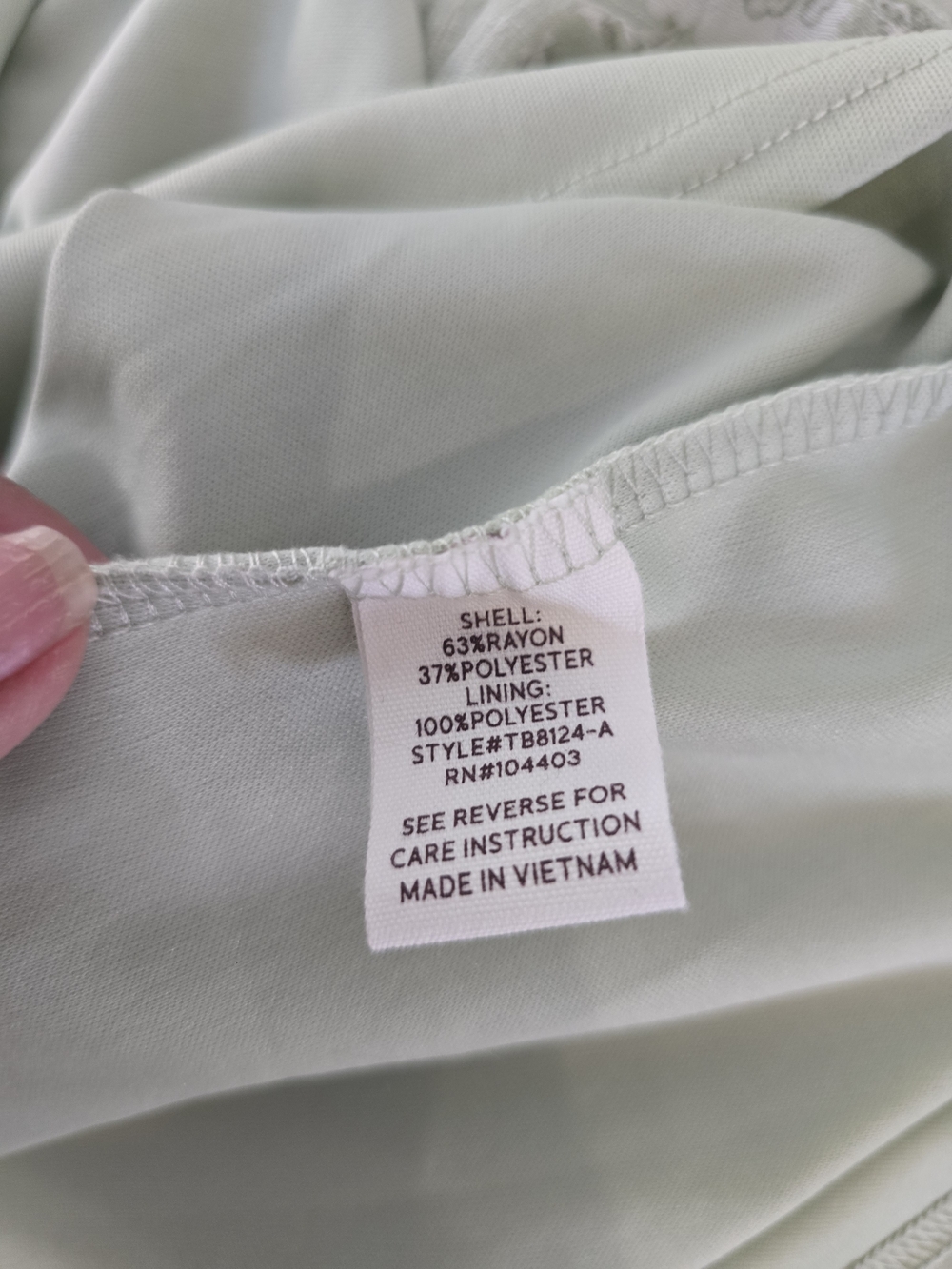 Sage Green Floral Square-Neck Puff Sleeve Dress - Picture 7 of 7